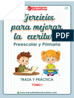 Ejercicios para Mejorar La Escritura TOMO I