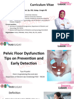 Dr. Tyas - Pelvic Floor Dysfunction Prevention and Early Detection