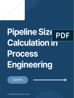 Pipeline Size Calculation