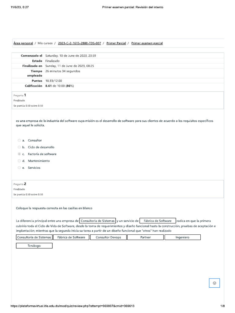 Parcial 1 - Programación 3 | PDF