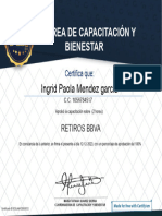 Certificate For Ingrid Paola Mendez Garcia For - FORMULARIO DE ASISTENCIA - ...