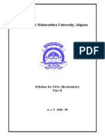 2008 09 M.sc. Bio Chemistry Part II