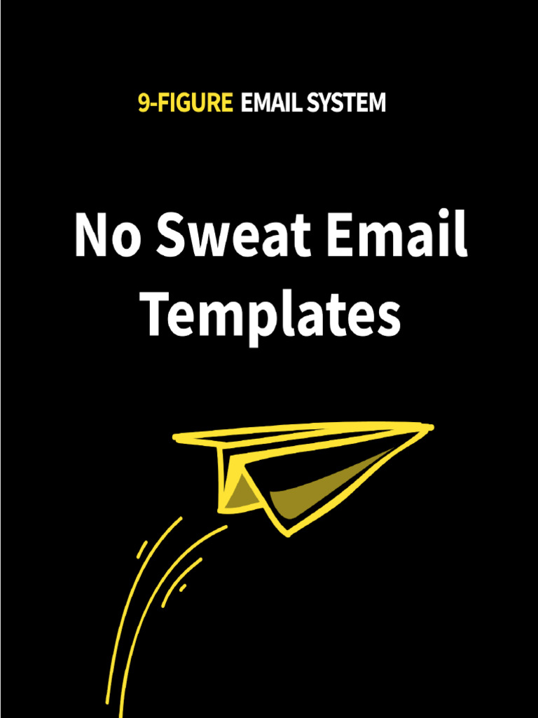 Flash Sale Email Sequence Templates | PDF
