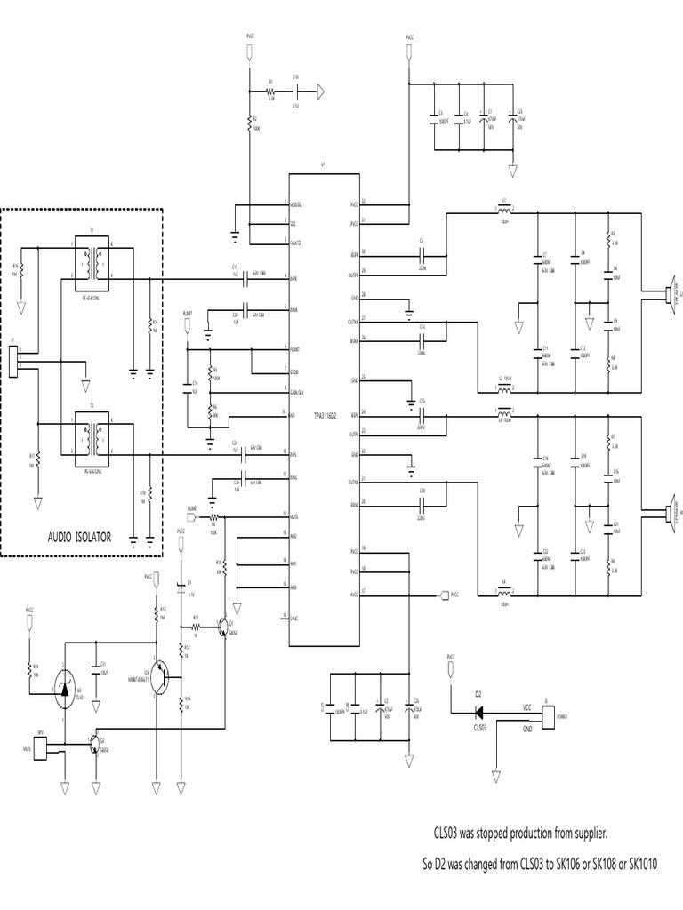 7343.TPA3116 Schematic | PDF