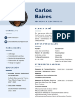 Curriculum Vitae Carlos Baires