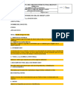 Estructura Del Informe de La Gira en La Empresa Industrial