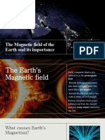 The Earth's Magnetic Field and Its Importance