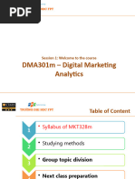 Session 1-Introduction To The Course DMA301m