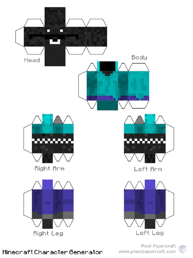 Minecraft Character | PDF