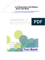 Instant Download Essentials of Economics 3rd Edition Brue Test Bank PDF Full Chapter