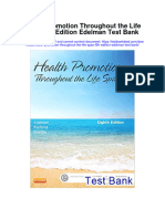 Instant Download Health Promotion Throughout The Life Span 8th Edition Edelman Test Bank PDF Full Chapter
