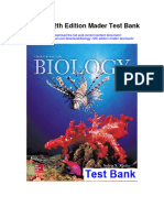 Instant Download Biology 12th Edition Mader Test Bank PDF Full Chapter