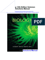Instant Download Biology 10th Edition Solomon Solutions Manual PDF Full Chapter