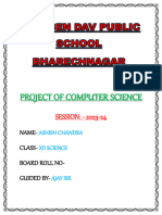 Ashish Cs Project