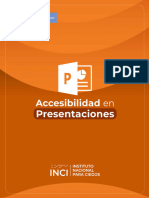 Guía de Accesibilidad para Presentaciones - INCI