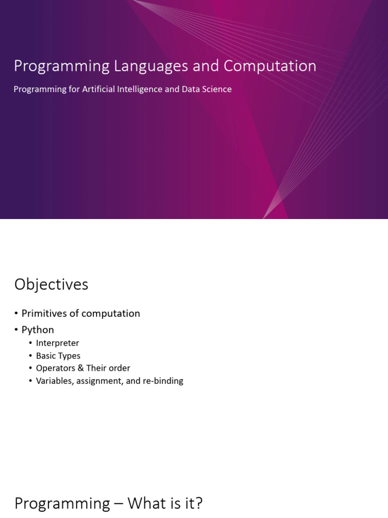 001 Programming-Languages-and-Computation | PDF | Computer Programming ...