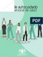 Guía Del Autocuidado para Personal de Salud Enero