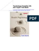 Instant Download Health Psychology Canadian 4th Edition Taylor Test Bank PDF Full Chapter