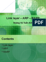 Link Layer - ARP - RARP (Final)