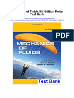 Instant Download Mechanics of Fluids 5th Edition Potter Test Bank PDF Full Chapter