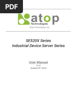 SE520X - User Manual V1.0