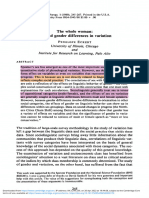 The Whole Woman Sex and Gender Differences in Variation