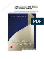Instant Download Essentials of Investments 10th Edition Bodie Solutions Manual PDF Full Chapter