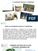 Perfil Del Ingeniero Agricola y Agrónomo