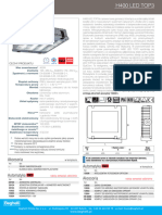 H400 LED TOP3 - Karta Katalogowa - PL