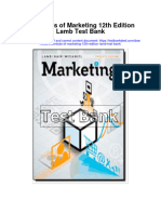 Instant Download Essentials of Marketing 12th Edition Lamb Test Bank PDF Full Chapter