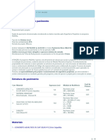 Dimensionamento de um pavimento flexível com concreto asfáltico, base material granular Brita Graduada Gnaisse C6, solo fino como sub base e subleito de solo não laterítico. – Tráfego leve