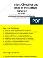 Intrduction Storage Function