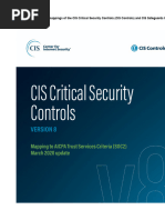 CIS Controls v8 Mapping To SOC2!2!2023