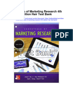 Instant Download Essentials of Marketing Research 4th Edition Hair Test Bank PDF Full Chapter