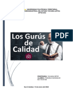 Gurus de La Calidad Informe