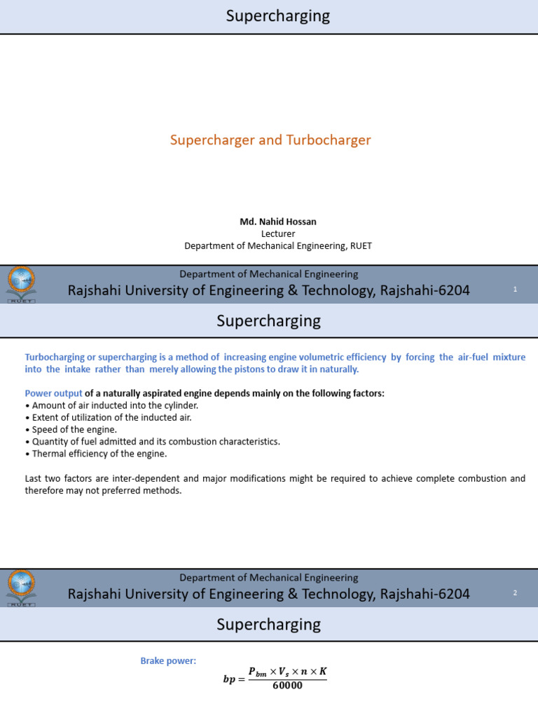 Supercharging Pdf Engines Diesel Engine