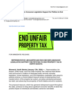 Anti-Property Tax Press Release