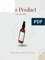 New Product: Skincare