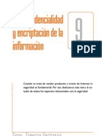 Confidencialidad y Encriptación de La Información