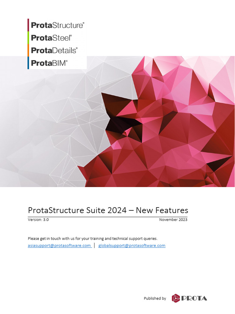 Protastructure Suite 2024 Whats New Pdf Beam Structure Stress