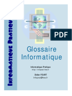 Dictionnaire Informatique