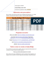 Tutorial) Overclock en Sandy Bridge