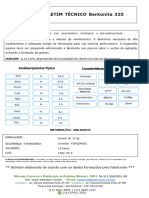 Boletim Técnico - Bentonita 325 - Miner