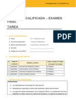 Probabilidad - Examen - Final