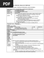 CourseOutline AIS 4th Year UG 2023