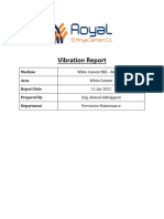 White Cement Mill-Vibration Report R002-8401 BM - 11-Jan-2022