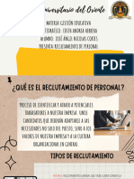 Reclutamiento de Personal