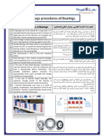 Storage Procedure of Bearings