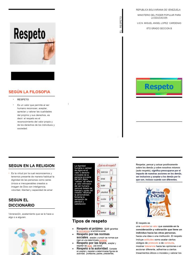 El Valor del Respeto en la Sociedad | PDF | Libertad | Tolerancia