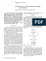 The Design and Implementation of A Vision-Based People Counting System in Buses